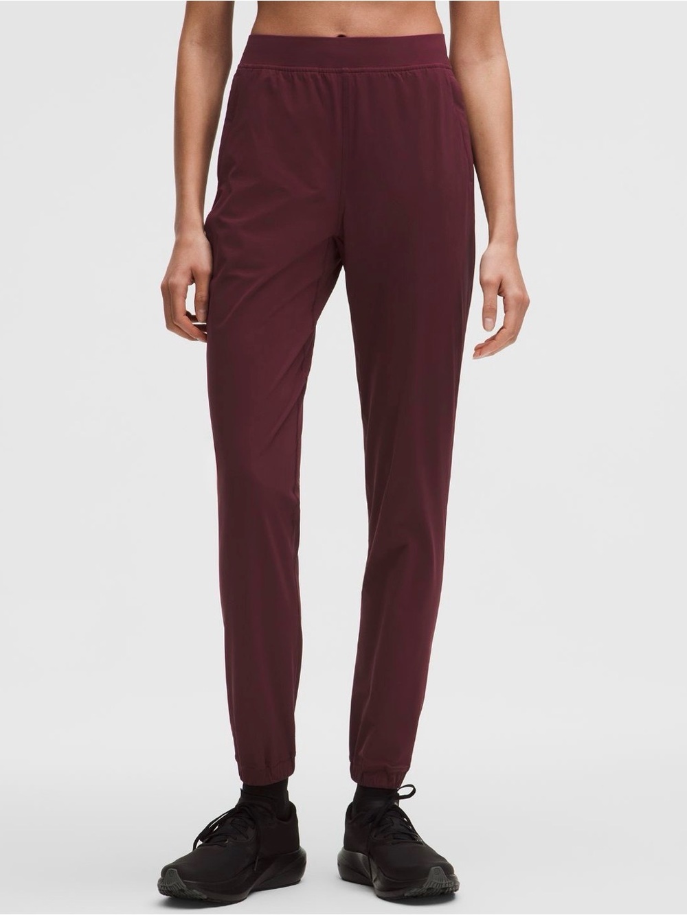 NWT Lululemon Adapted State High Rise Jogger in Burgundy Bay